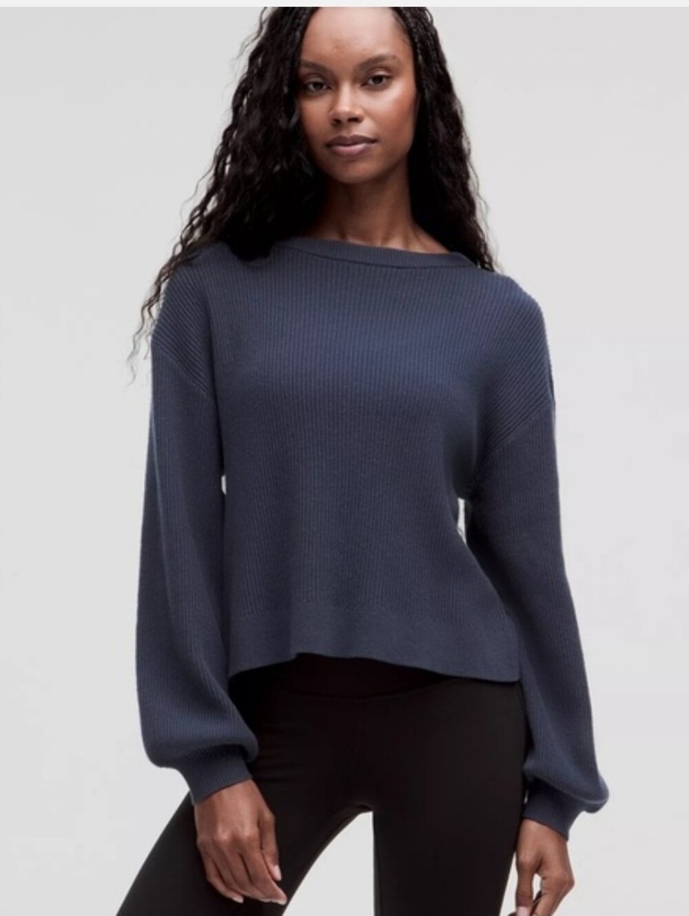Lululemon Reversible Crossover Sweater Size Medium